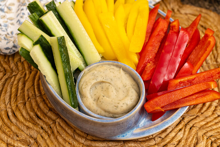 Lemon Dill Cannellini Dip (Oil-Free)